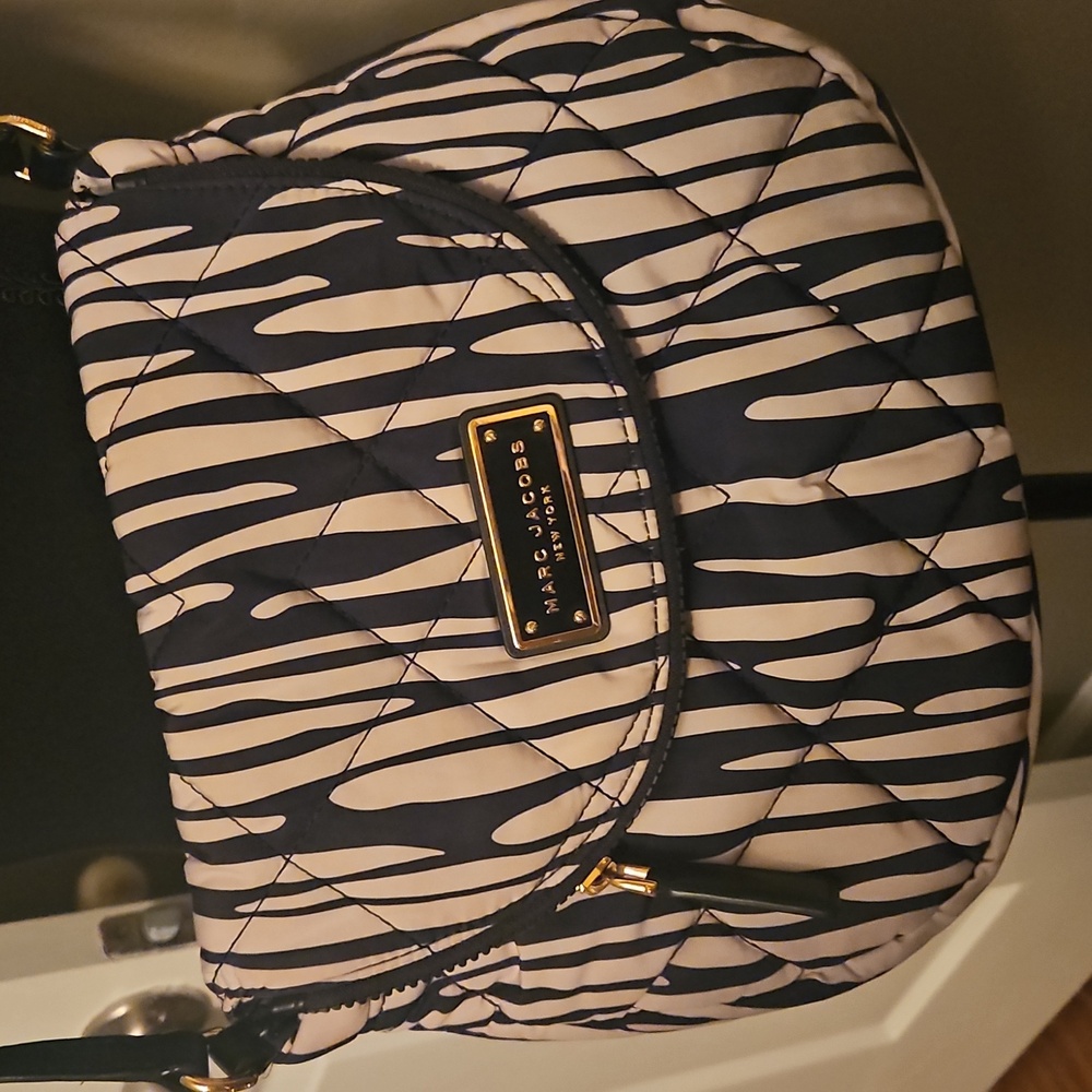 Marc Jacobs Zebra Stripe Crossbody Bag